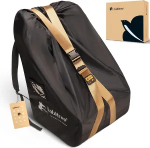 Carseat Travel Bag for Airplane, Comfortable Car Seat Cover for Airplane Travel, 100% Breakproof Gate Check Storage Bags for Carseats