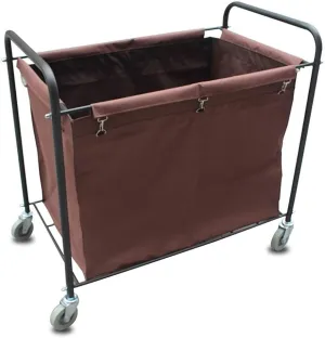 Carts Storage Car Service Car Utility Vehicle Multifunction Portable Trolley Home Commercial Rolling Laundry Collector Hamper with Handle Wheeled Hotel