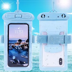 Case Cover, Compatible with HOMTOM S16 s16 pro Waterproof Pouch Dry Bag (Not Screen Protector Film) New Version Blue