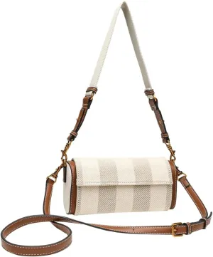 Casual Canvas Shoulder Bag Small Tote Bag For Women Crossbody Handbag Satchel Purse College Travel 2 Shoulder Straps 2025