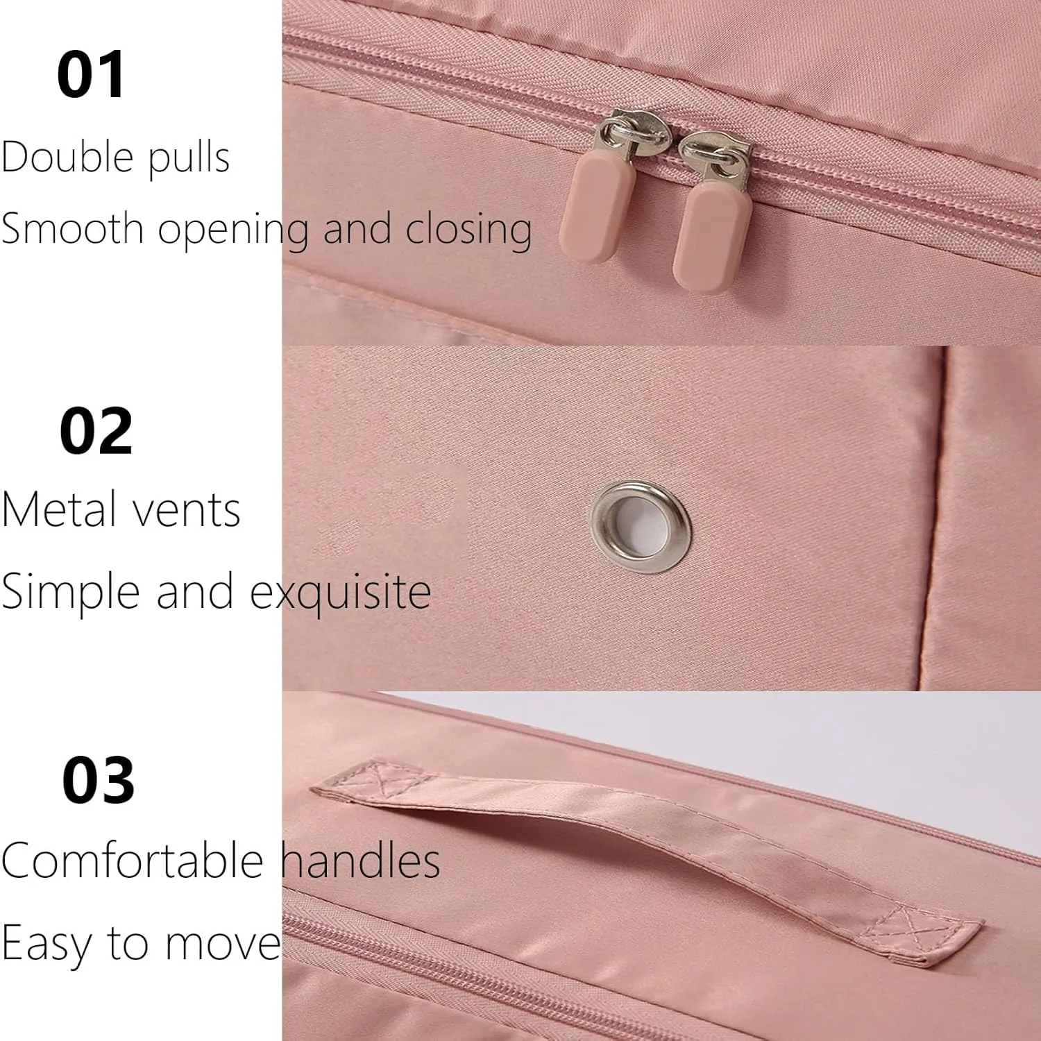 Cavanbrien, Cavanbrien Compression Bags, Ultra Space Saving Self Compression Organizer, 2025 New Cavanbrien Storage Tote for Comforters, Premium Comforter Compression Packaging Cube (2PC-Apricot)
