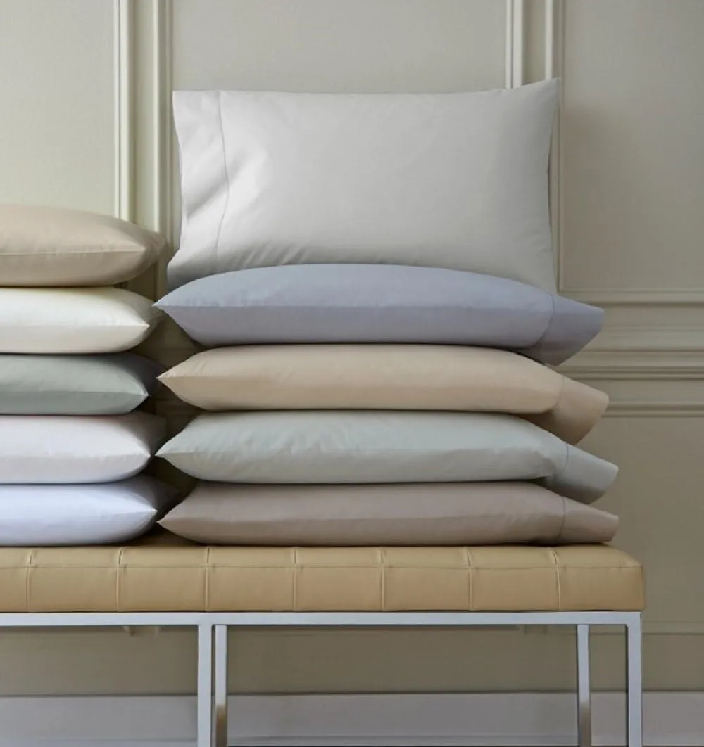 Celeste Linens by SFERRA King Pair Pillowcases, White