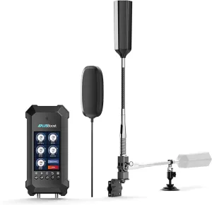 Cell Phone Booster for SUVs & Off-Road Vehicles | Cell Booster with HD Smart Display, Boosts 5G & 4G LTE for All U.S. Carriers - Verizon, AT&T, T-Mobile & More, FCC Approved