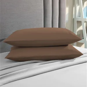 CharlottelyHues 1000 Thread Count Pillowcases Set of 2-100% Egyptian Cotton Pillow Cases with Long-Staple Combed Pillows for Sleeping, Soft & Silky Bed Pillow Cover (Beige, Standard/Queen)