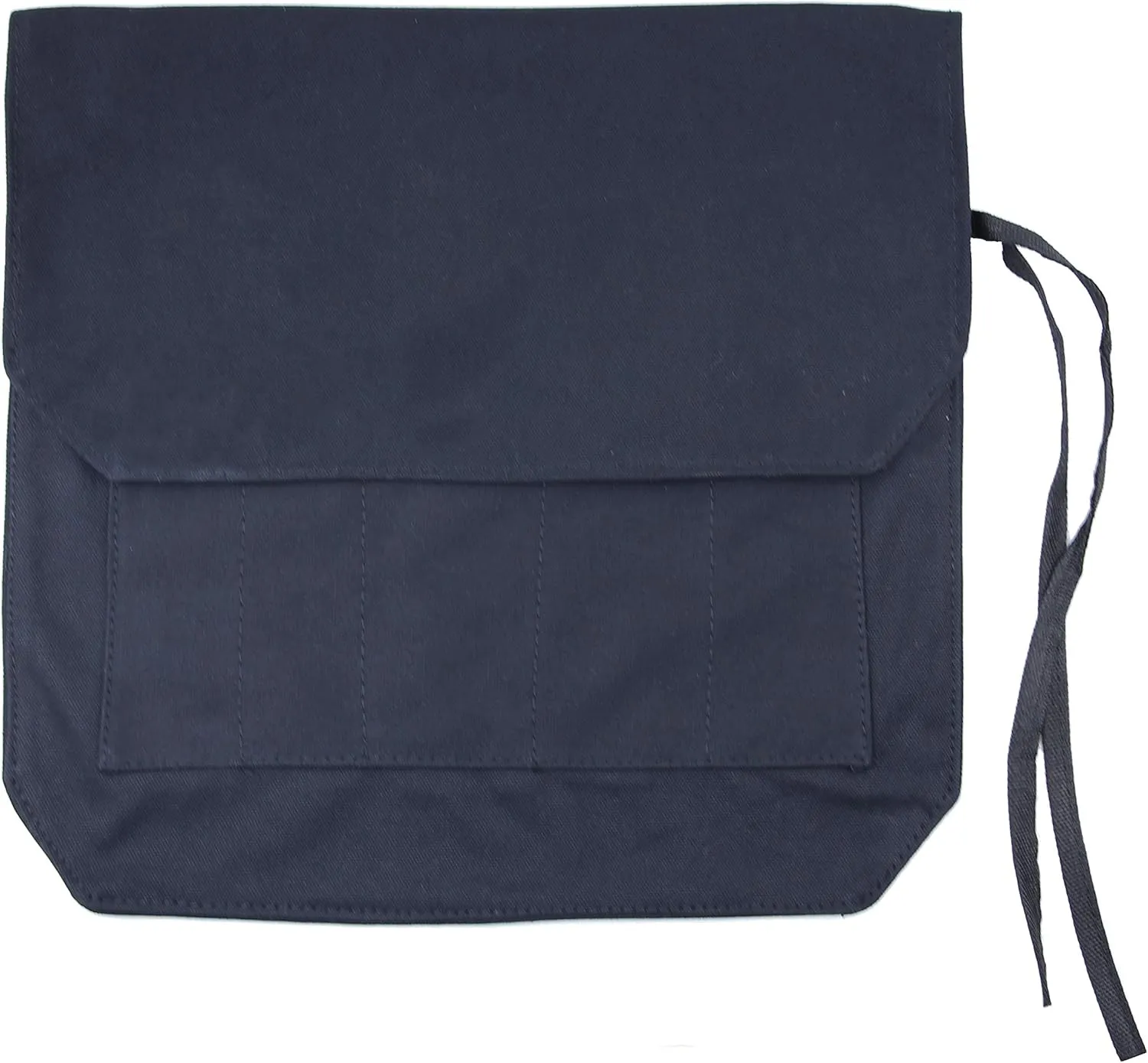 Chef's Knife Roll Up Bag Travel Chef Knife Case Carrier Storage Bag (Black, 5 Slots)