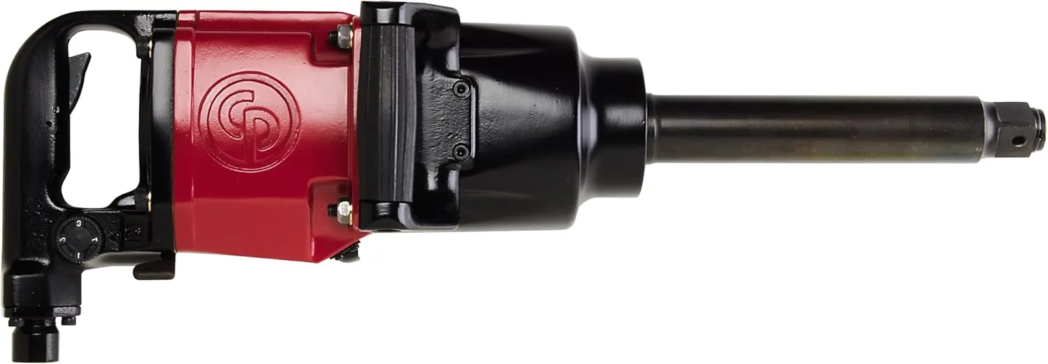 Chicago Pneumatic CP5000 7 Inch Ext Anvil Air Impact Wrench, D-Handle, Max Torque 2500 ft. lbf/3390 Nm, 3700 RPM