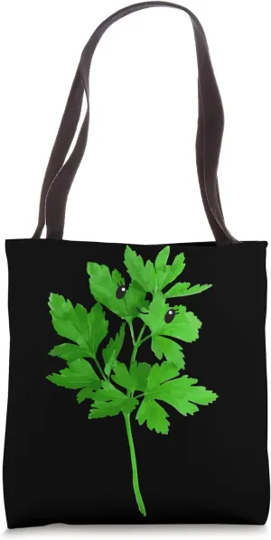 Cilantro cilantro herb coriander cilantro Kawaii coriander Tote Bag