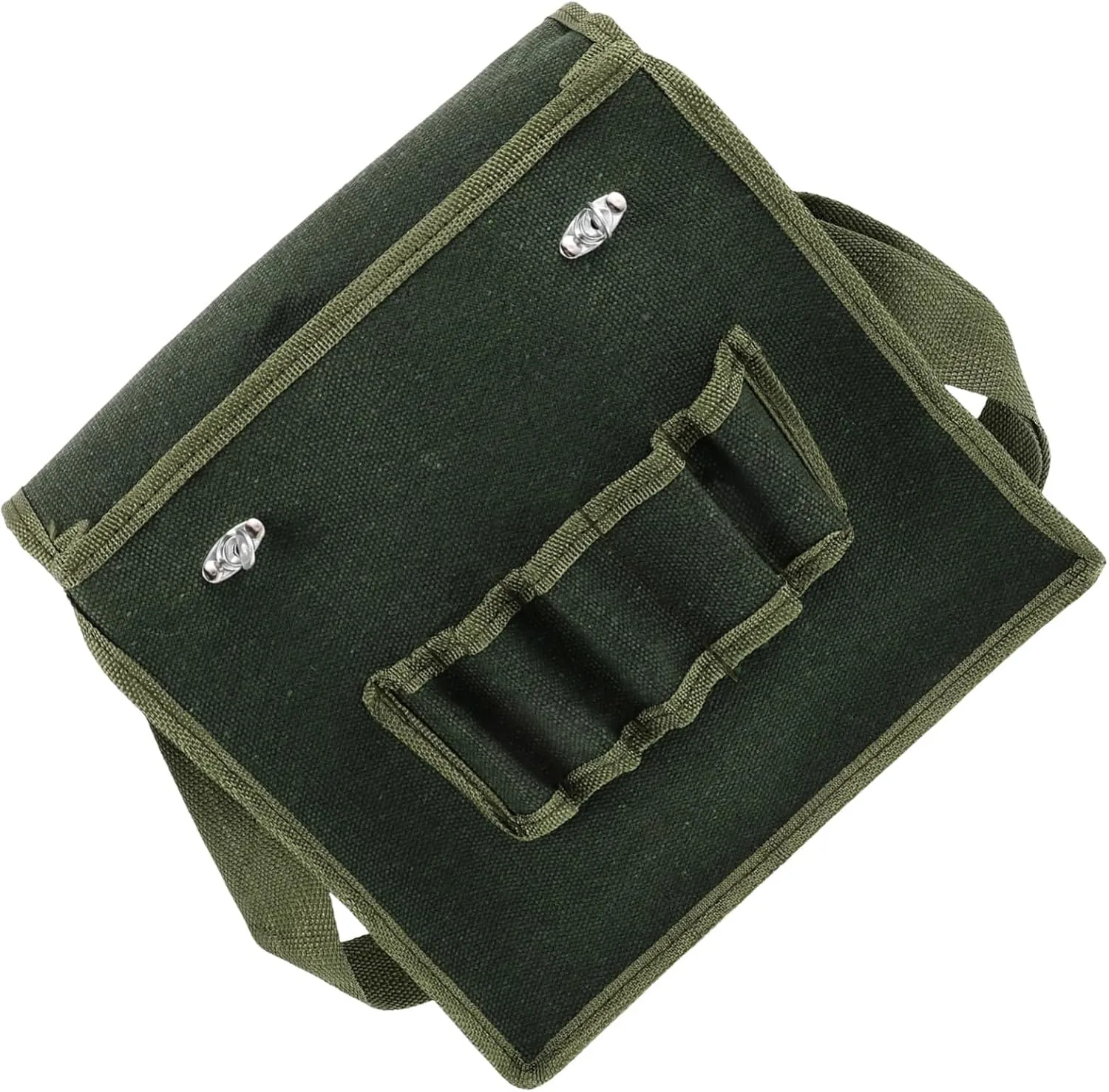 Cloth Olive Green Storage Tool Shoulder Bag Small Tool Organizer Bag Tool Bag Carpenter Tool Storage Bag