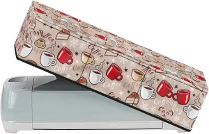 Coffee Carrying Case Cover Dust Cover Stain Resistant Durable Organizer Accessories with Pockets Lightweight Waterproof Cutting Machine Accessories