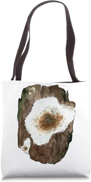 Coniophora Puteana Wet Rot Fungus Spore Plant Tote Bag