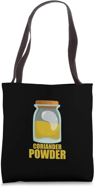 Coriander Powder Spice Flavor Food Cooking Tote Bag