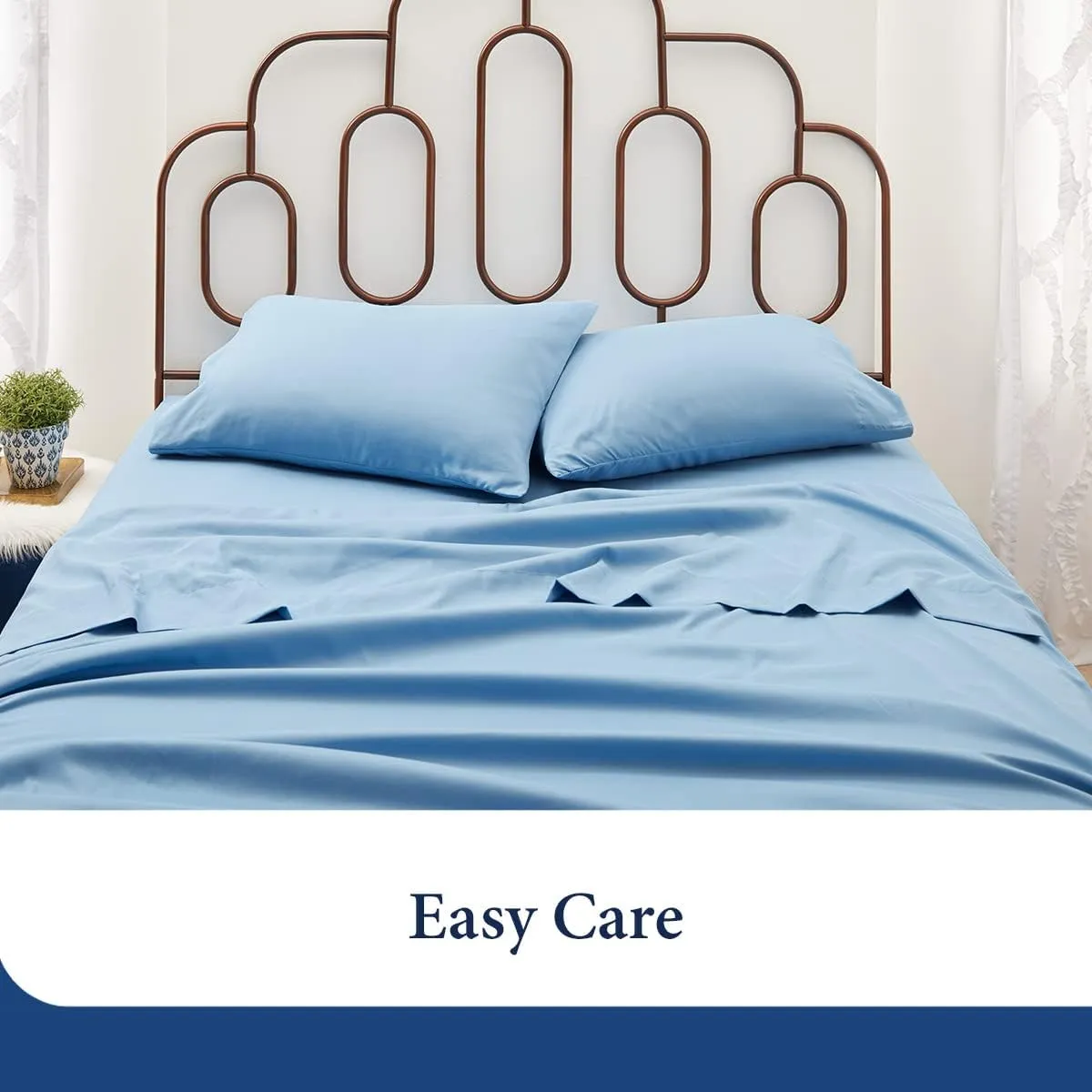 Cosy House Collection Premium Rayon Derived from Bamboo Pillowcase Set of 2 - Ultra Soft, Cooling & Breathable Bedding (King, Silver)