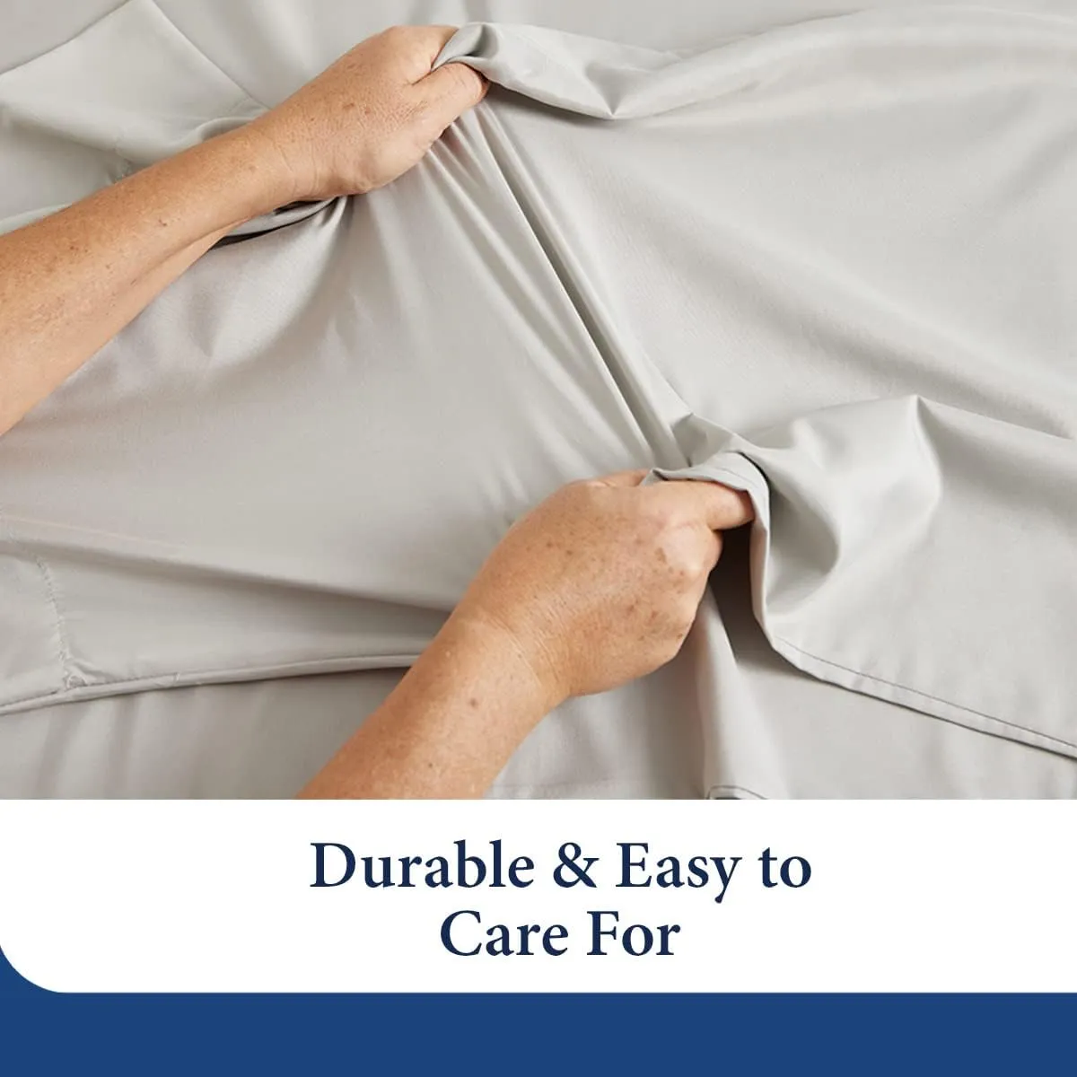Cosy House Collection Premium Rayon Derived from Bamboo Pillowcase Set of 2 - Ultra Soft, Cooling & Breathable Bedding (King, Silver)
