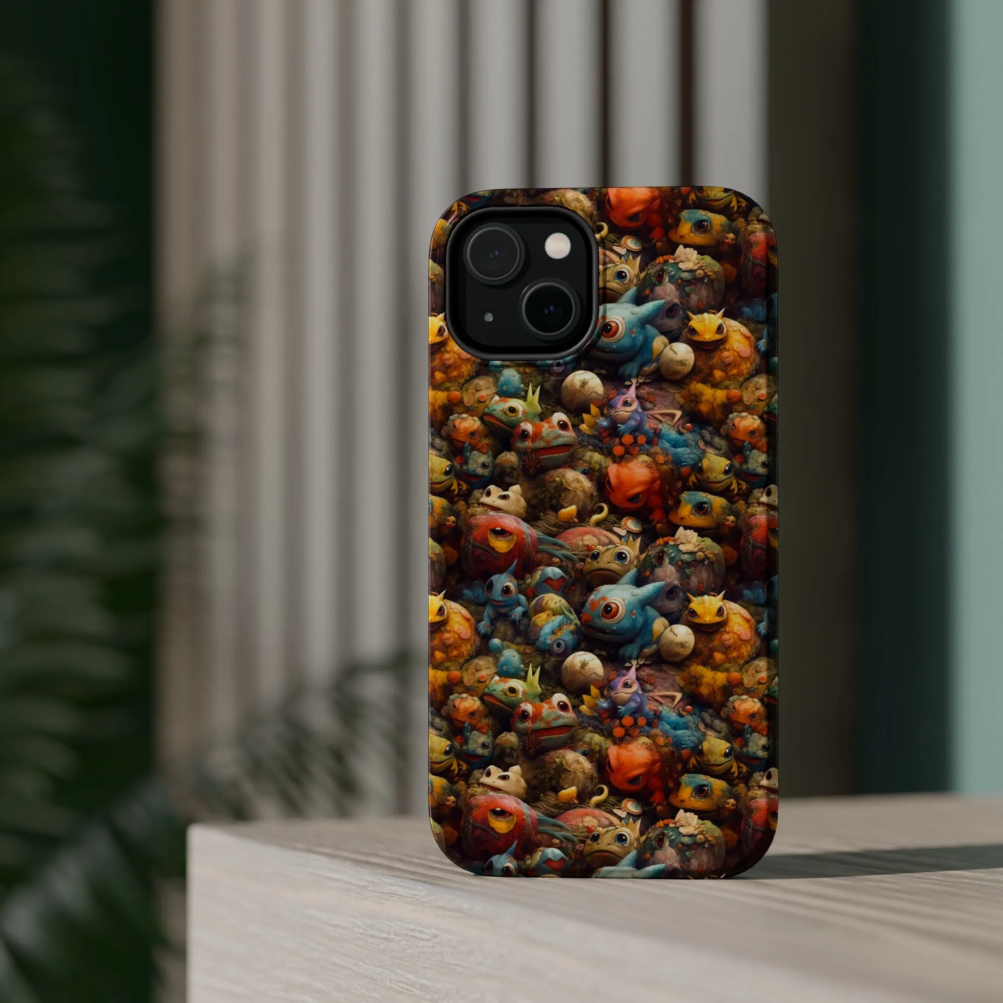 Creepi-Mons - MagSafe Tough iPhone Case