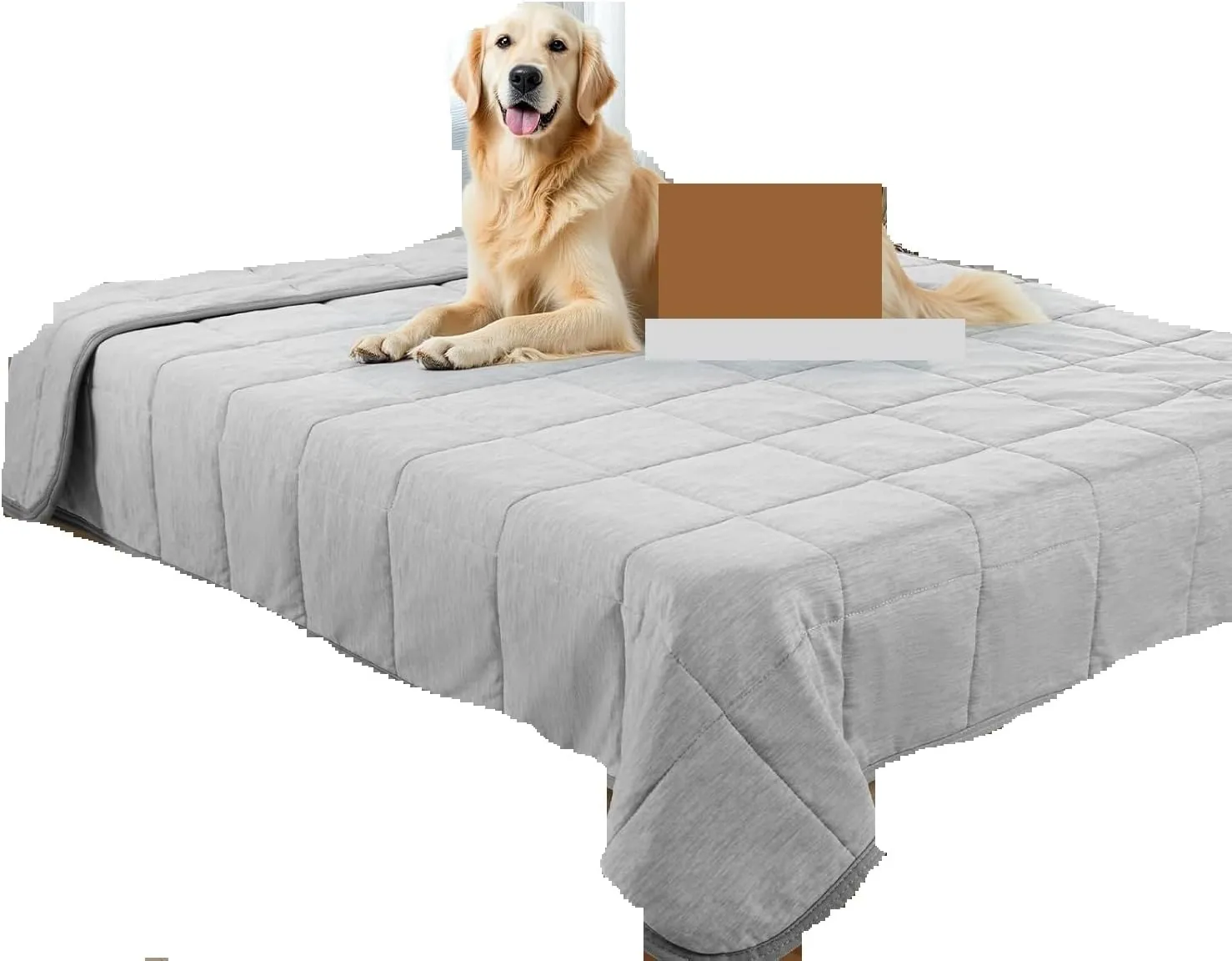Cute Artificial Pet Nest Durable Dog Blanket, Artificial Pet Blanket, Suitable for Pets, Children's Bed, Sofa Cover, Hot Summer Suitable for Indoor Pets(Blue)
