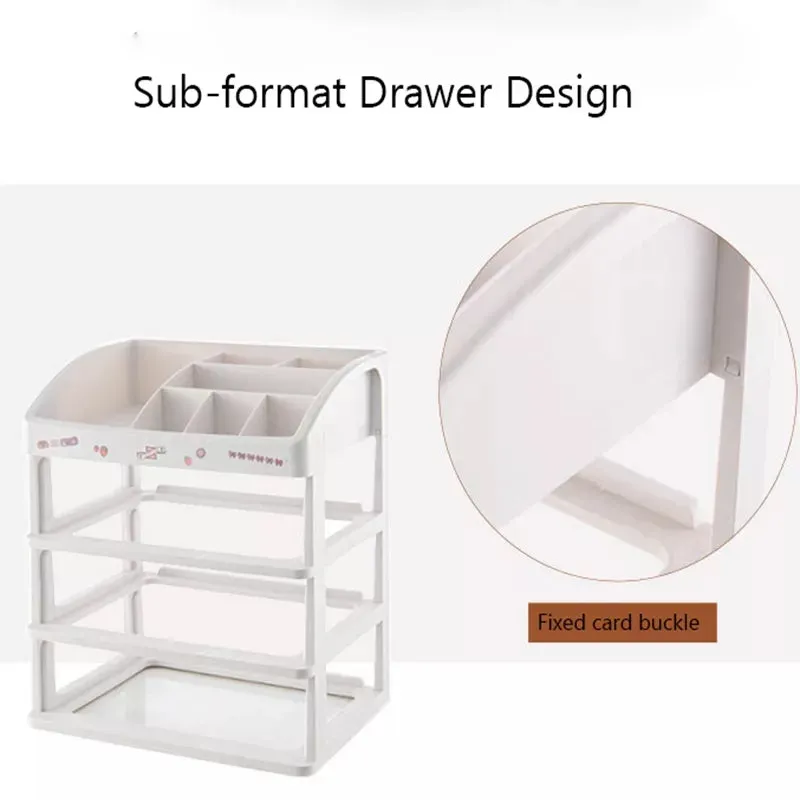 Cute Cosmetic Storage Box Organizer