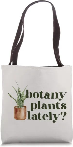 Cute House Plant Snake Plant | Botany Plants Lately Tote Bag