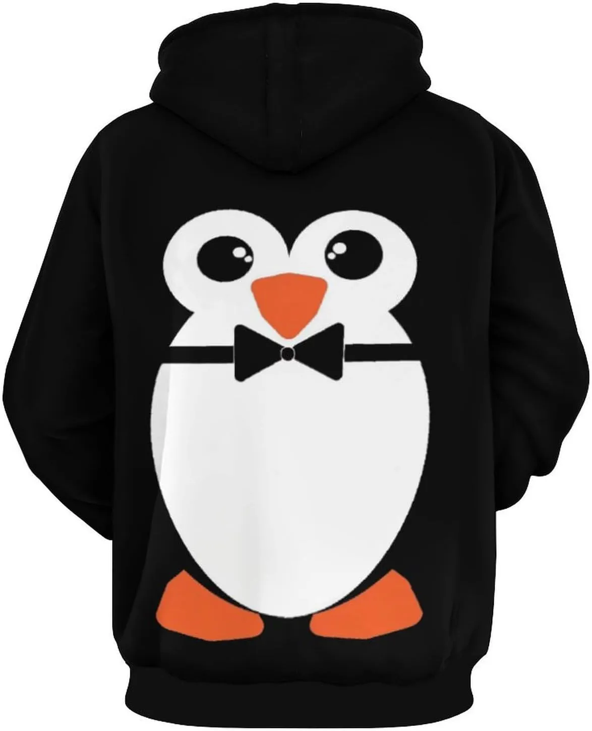 Cute Penguin Hoodie Funny Hoody Sweatshirts for Mens/Kids Active Hoodies