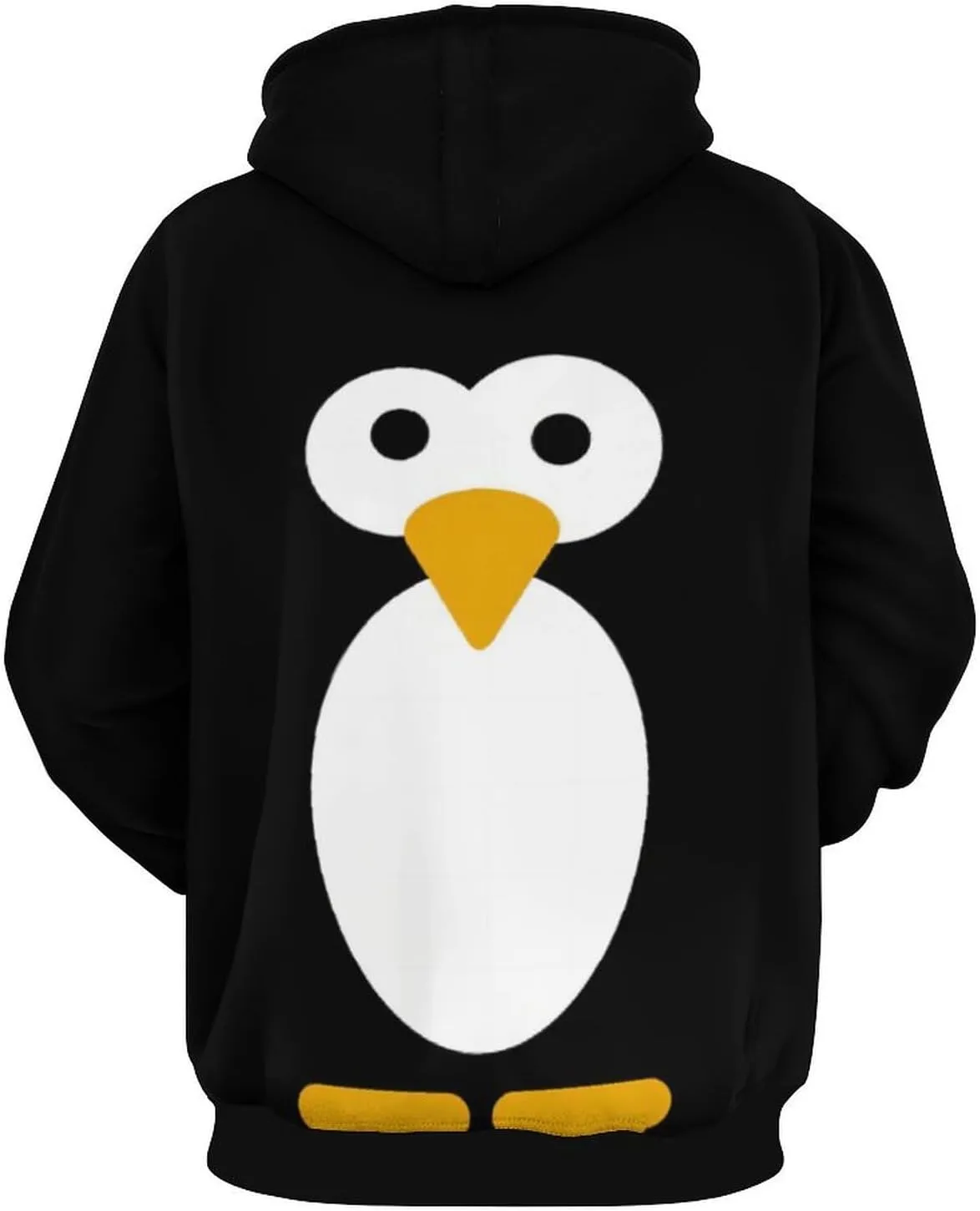Cute Penguin Hoodie Funny Hoody Sweatshirts for Mens/Kids Active Hoodies