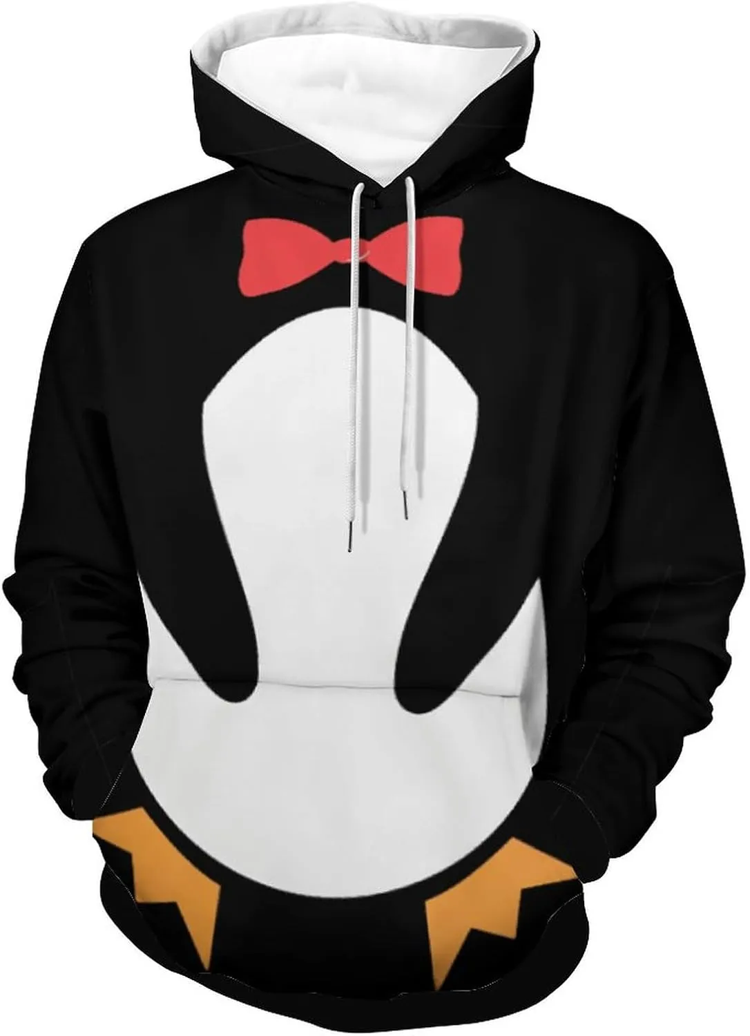 Cute Penguin Hoodie Funny Hoody Sweatshirts for Mens/Kids Active Hoodies