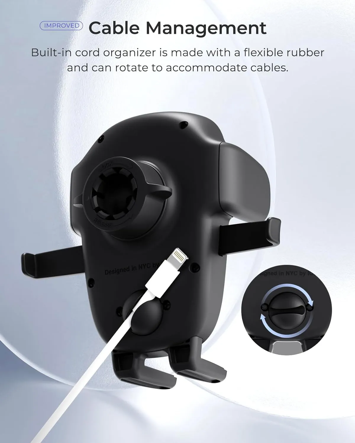 Dash Phone Holder ~ Hands-free driving made effortless and secure.