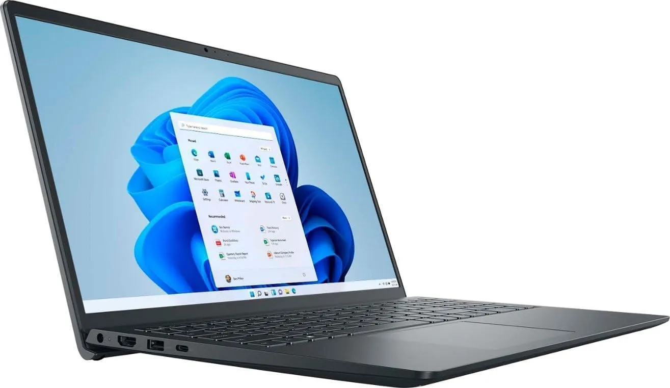 Dell Inspiron 15 3000 2024 Personal Laptop ~ 15.6" FHD 60Hz IPS Touch ~ AMD Ryzen 7 7730U ~ 16GB DDR4~512GB M.2 NVMe ~ Wi-Fi 5 ~ Windows 11 Pro ~ Carbon Black