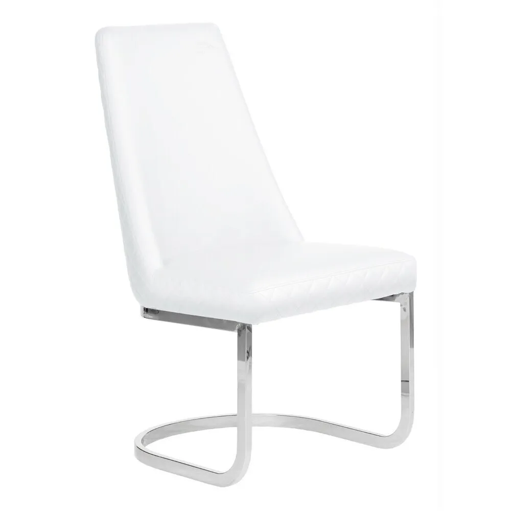 Diamond Customer Chair / Non-Rolling / Available in Black, Chocolate, Khaki, or Gray by Whale Spa