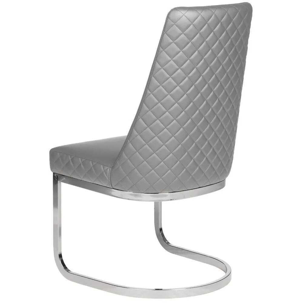Diamond Customer Chair / Non-Rolling / Available in Black, Chocolate, Khaki, or Gray by Whale Spa