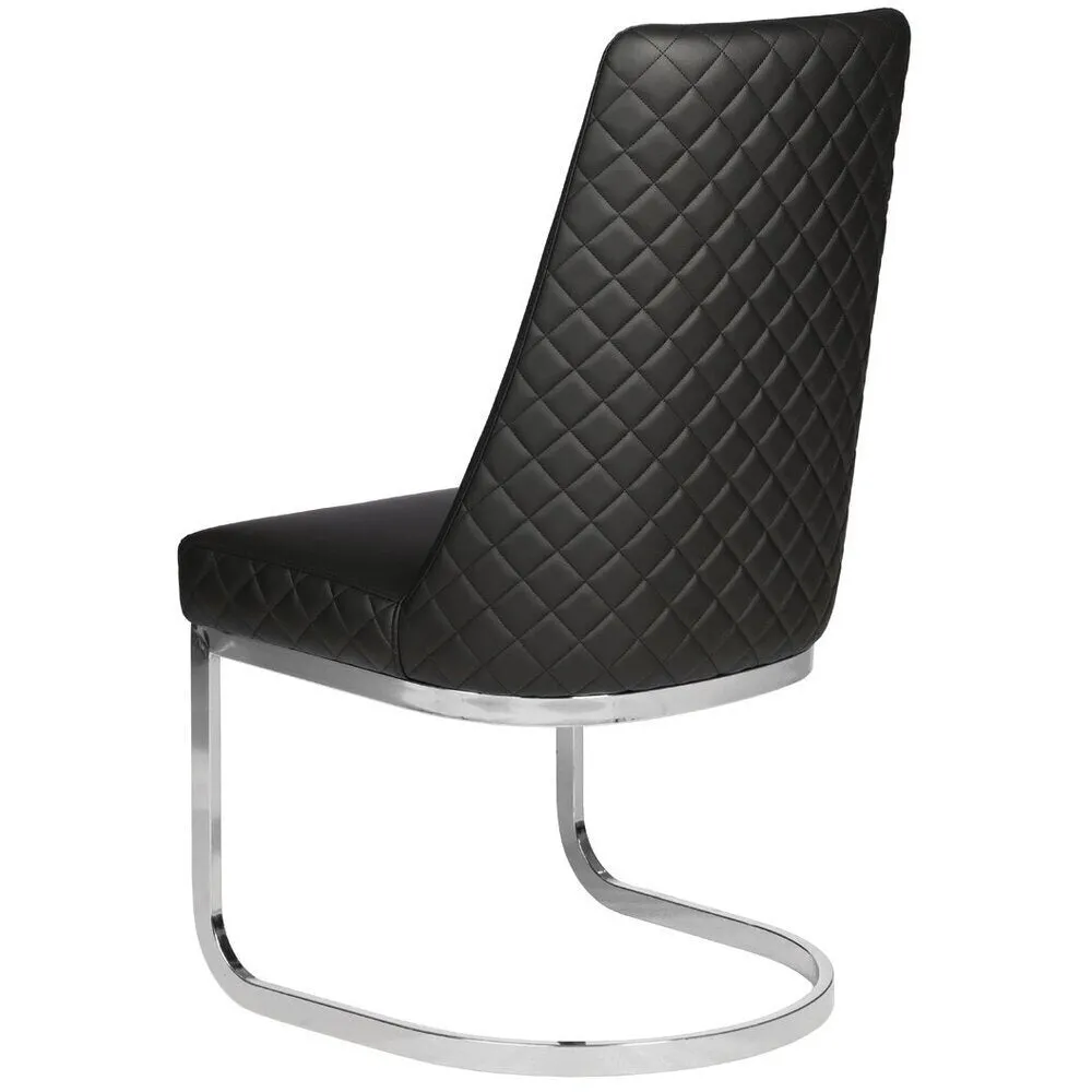 Diamond Customer Chair / Non-Rolling / Available in Black, Chocolate, Khaki, or Gray by Whale Spa