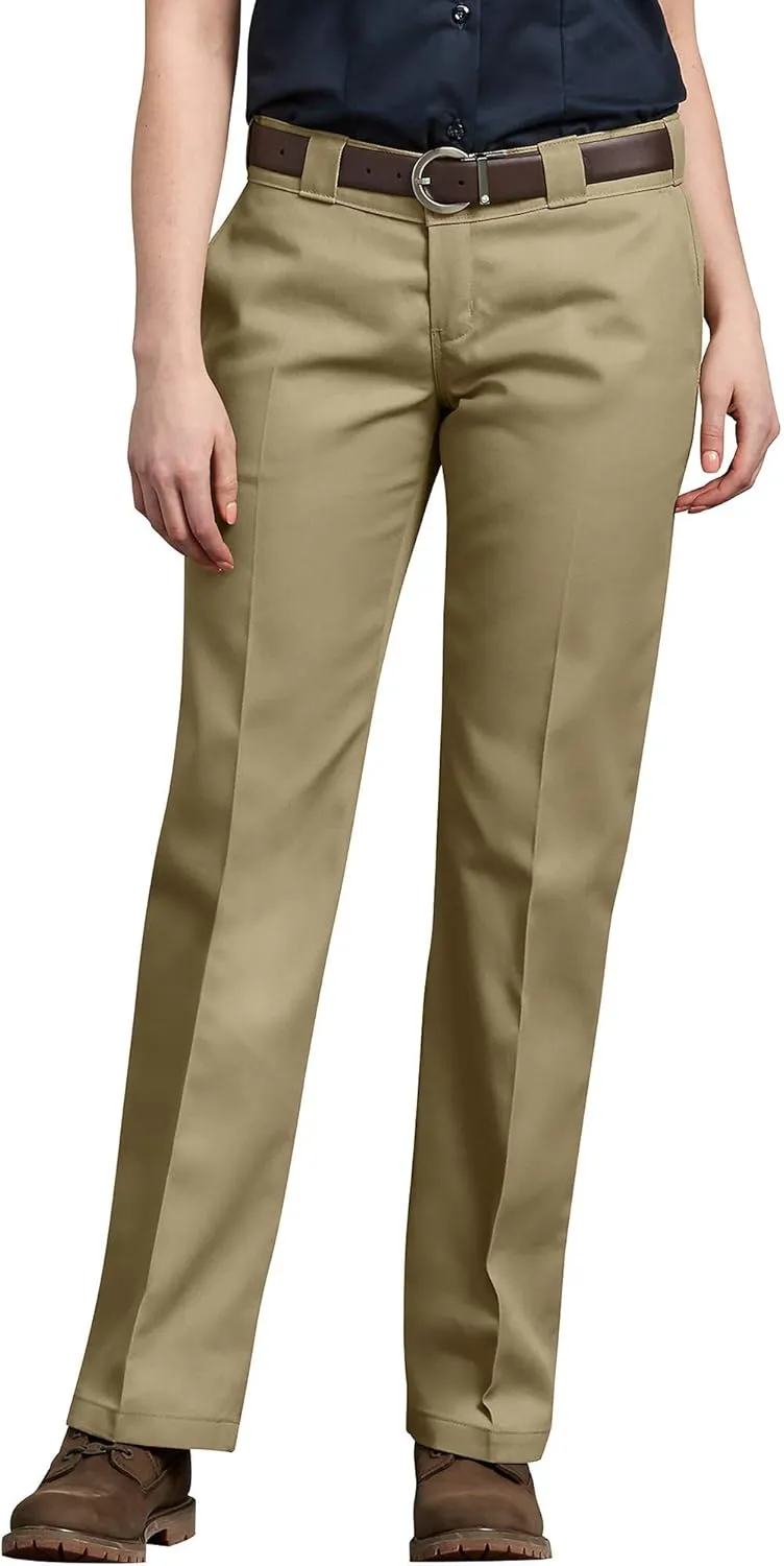 Dickies Women's Original Work Pant with Wrinkle And Stain Resistance