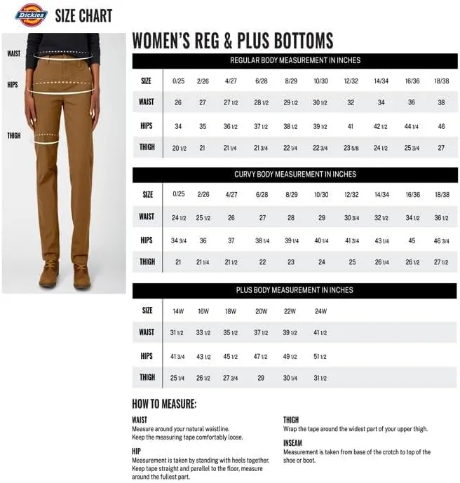Dickies Women's Original Work Pant with Wrinkle And Stain Resistance