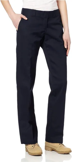 Dickies Women's Original Work Pant with Wrinkle And Stain Resistance