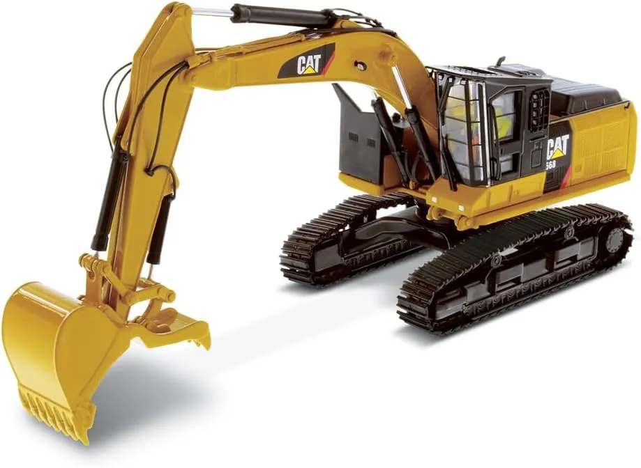 Diecast Masters 1:50 Scale Caterpillar 568 GF Road Builder | High Line Series Cat Trucks & Construction Equipment Model 85923
