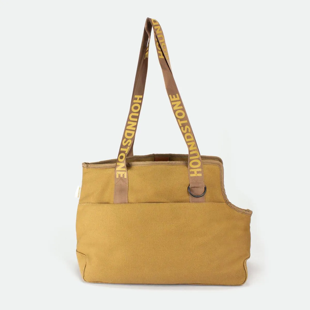 Dog Tote Bag, Soft Sided Pet Carrier - Canvas Material, Tan, lightweight with large pocket