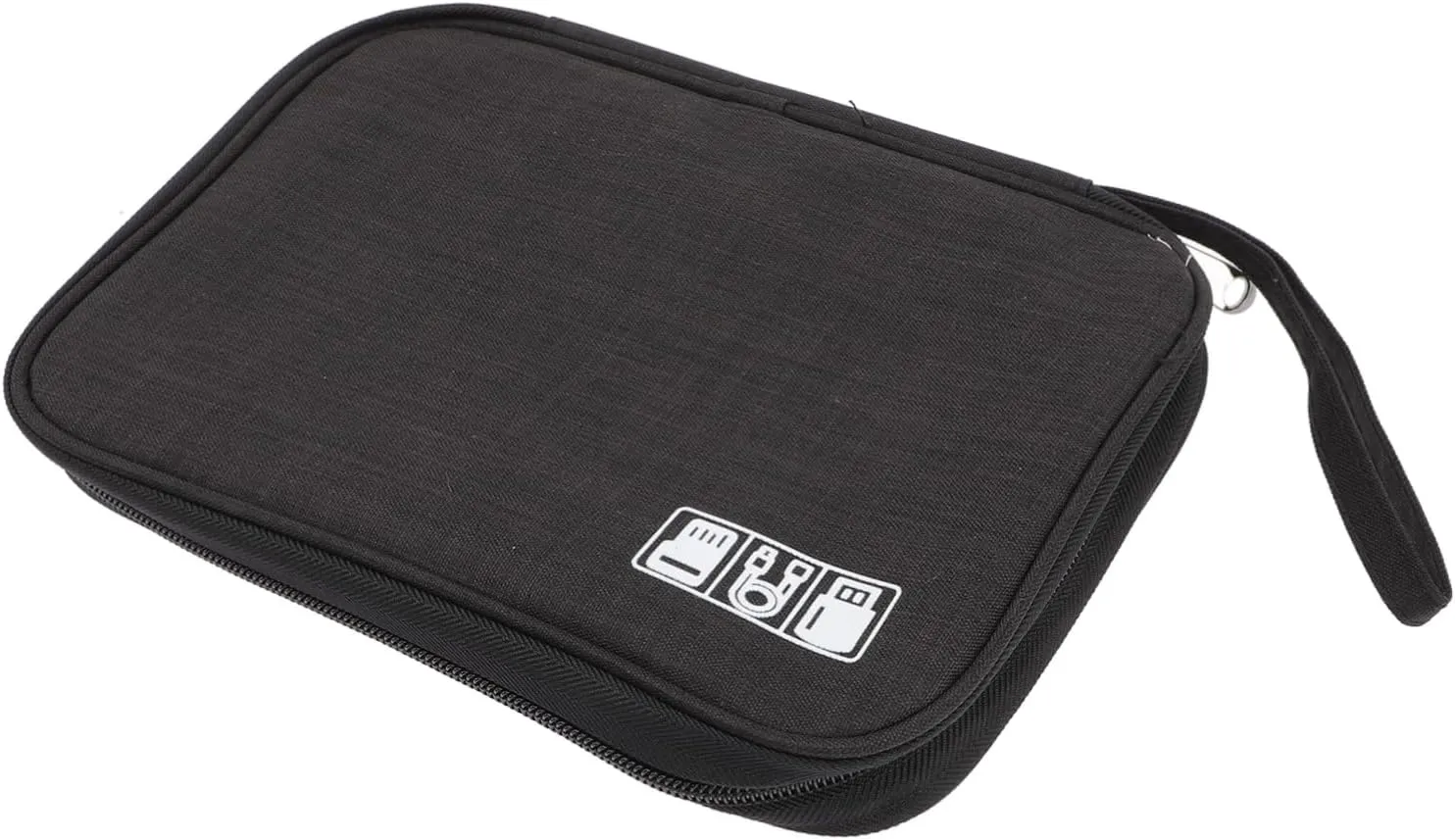 DOITOOL Compact Travel Cord Organizer Waterproof Storage Box for Electronics Charger Organizer Cable Bag for Home Office