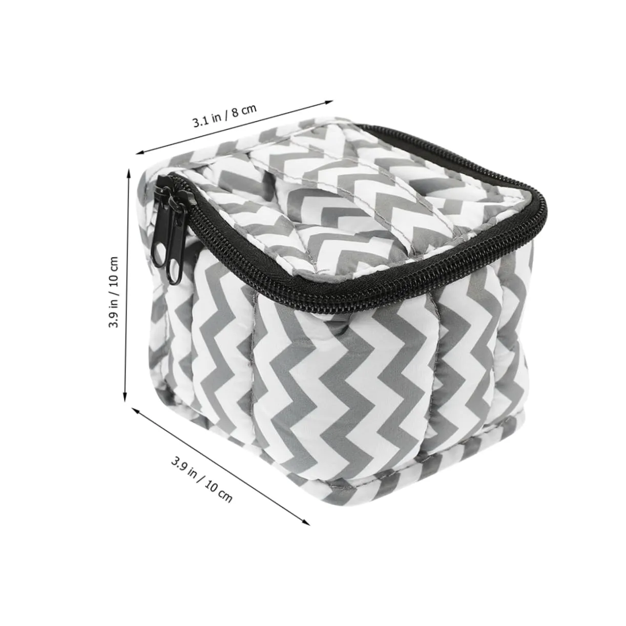 DOITOOL Nail Organizer Case Set 15ml Nail Storage Bag 9 Compartment Holder Nail Organizer Easy Access