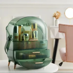 Dustproof Makeup Organizer with Drawers