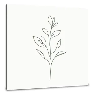 Elegant Stem Canvas