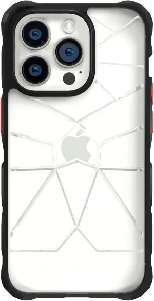 Element Case Special Ops for iPhone 14 Pro Max (6.7") - Aggressively Rugged, Lightweight, and Mil-Spec Drop Tested - Clear/Black - (EMT-322-262FT-02)