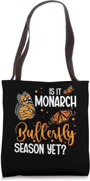 Entomology Insect Milkweed Plant Monarch Butterfly Season Tote Bag