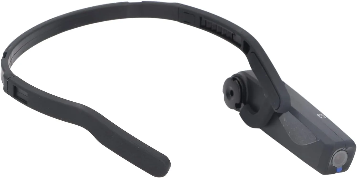 EP6 PLUS 4K Head Mounted Camera Wearable Video Camera Vlog Recorder WiFi Hands Anti Shake