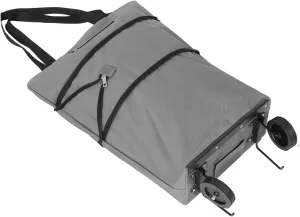 ERINGOGO Rolling Shopping Bag with Wheels Capacity Trolley for Grocery Travel Everyday Use Portable Wheeled Tote for Transport