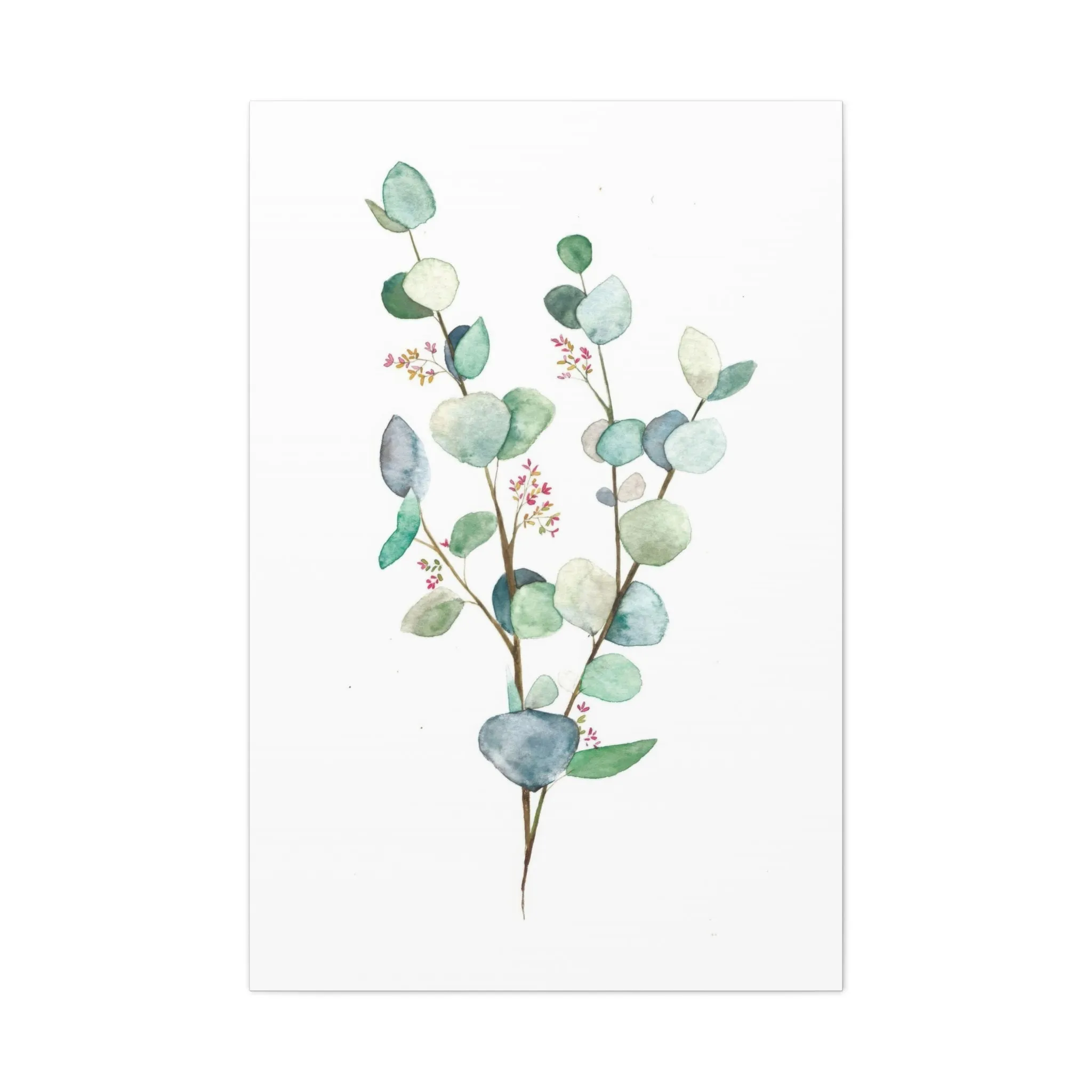 Eucalyptus Plant Light 2 Wall Art & Canvas Prints