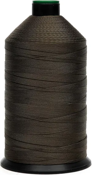 Extra Strong Bonded Nylon Thread #138 Tex135 – 16 OZ, 3000yds, Versatile Stitching Solution for Leather, Upholstery, Canvas Repair and More (Army Green)
