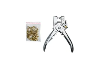 Eyelet Hole Punch Pliers Grommet Pliers Eye Plate Leather Cloth Shoe Eyelet
