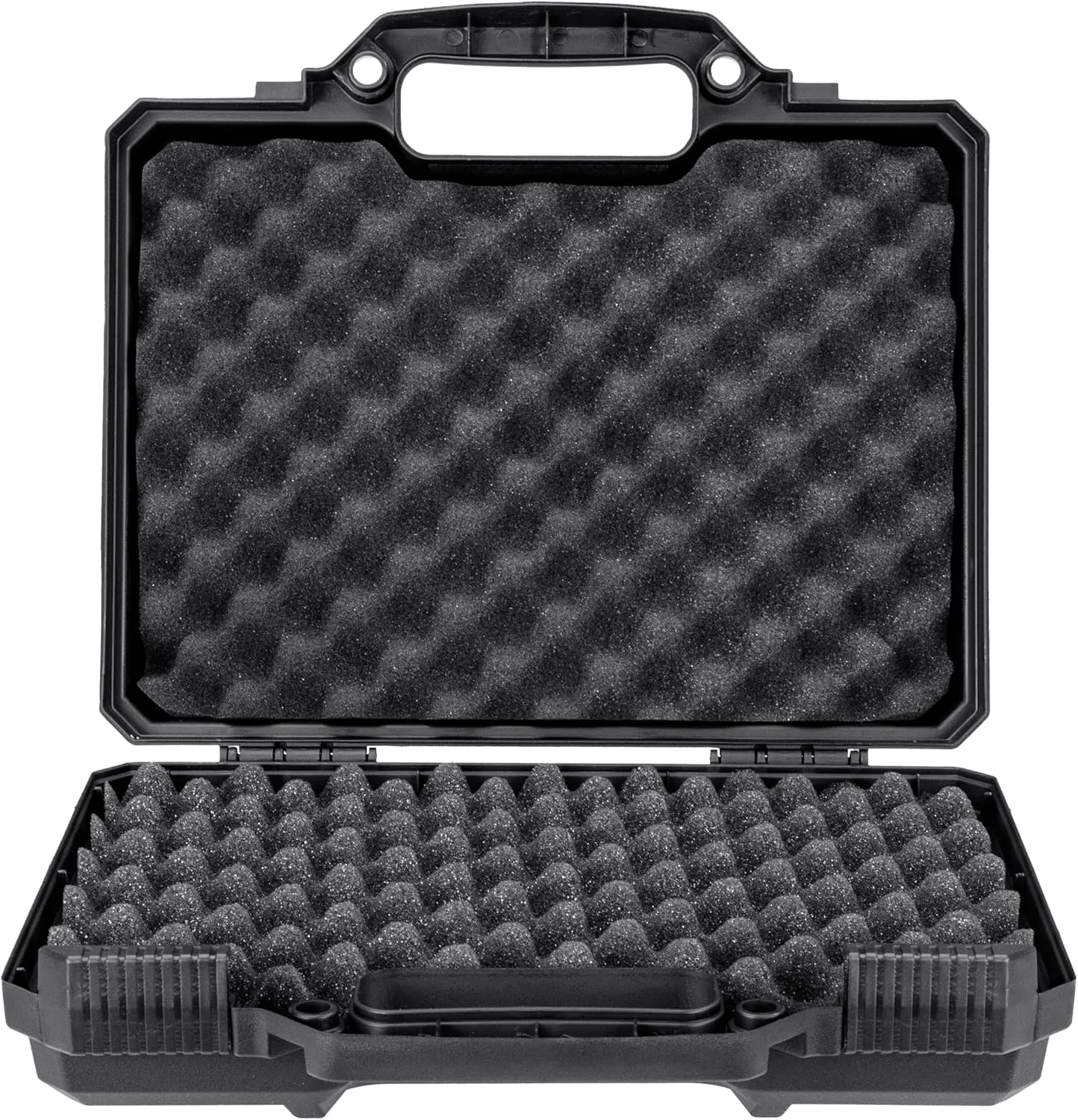Eylar 11.7" Stacker Series Hard Shell Gun Case with Foam, 4 Case Combo