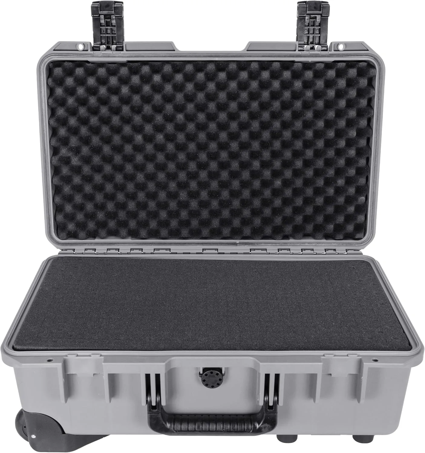 Eylar 22 Inch Intact Premium Series Hard Rolling Carry-On Travel Case, Lightweight and Durable Design with Foam (Gray)
