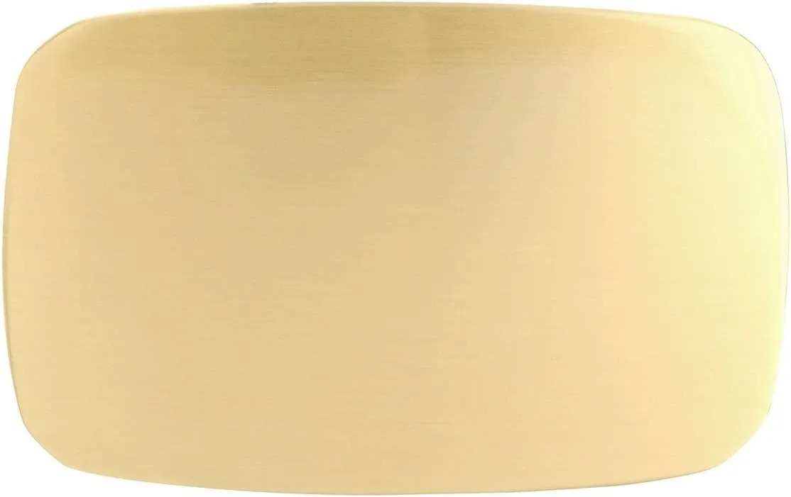 FALETO Solid Brass Rectangle Heavy Duty Belt Buckle Replacement for Pin Buckle-1.53" Width