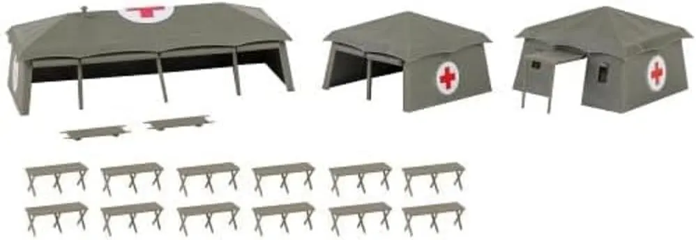 Faller - Medical Tents - FA144109, White