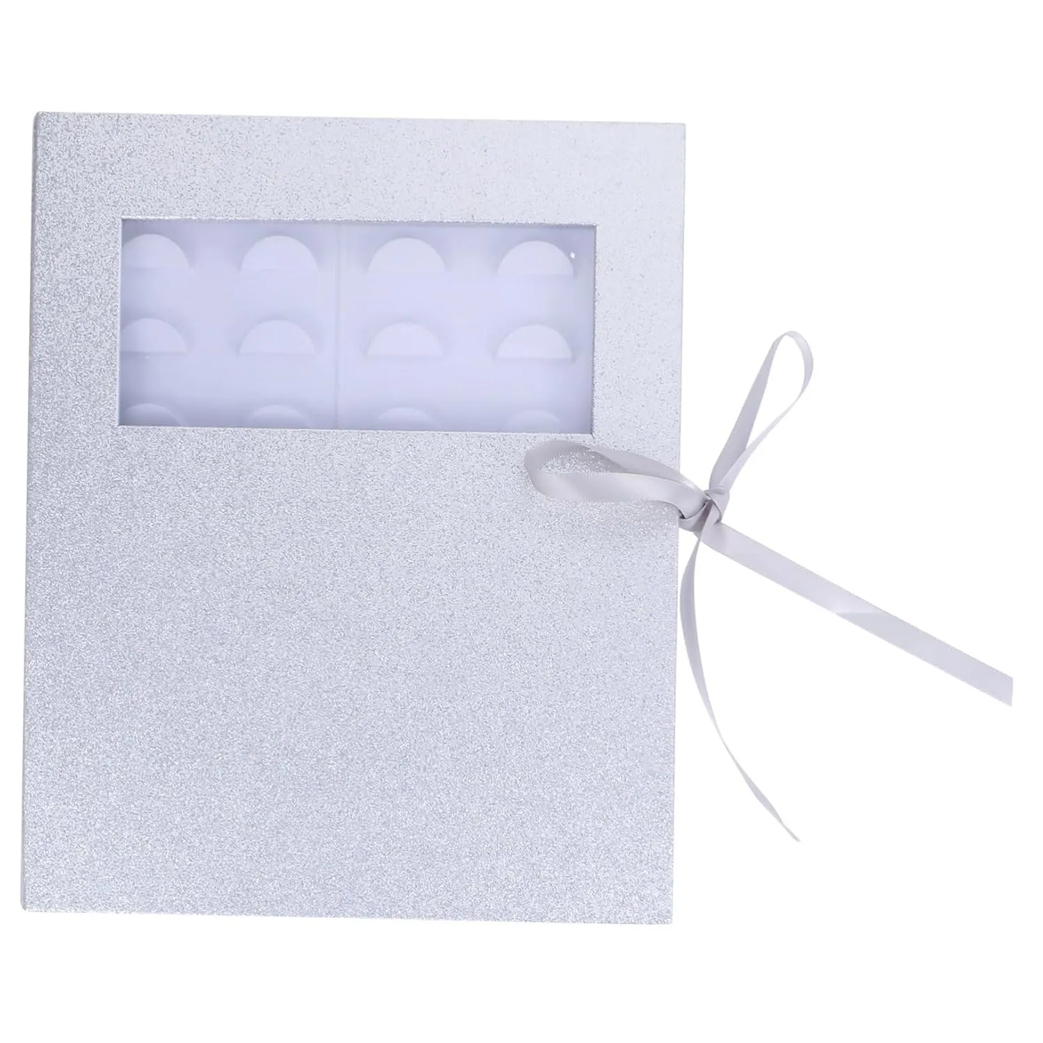 False Eyelash Organizer Box with Tray Holds Lightweight and Travel Friendly Half Cover for Easy Eyelash Organization Beauty Salon